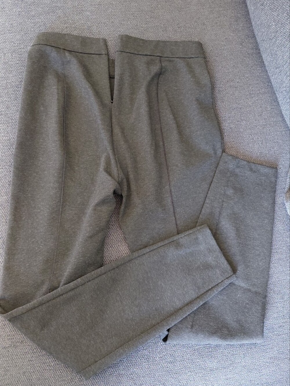 J. Crew Any Day Slim Fit Charcoal Gray Pants Womens Size Small Back zip